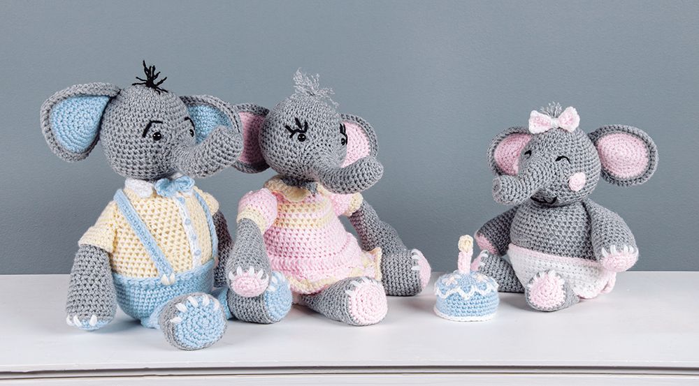 Kit de crochet cacahuète joyeux anniversaire