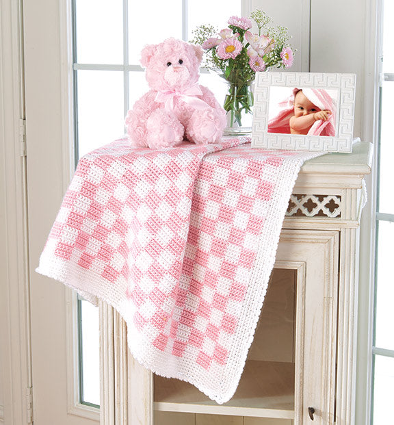 Checkered Baby Blanket