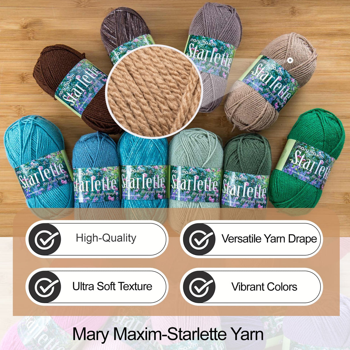Mary Maxim Starlette Yarn