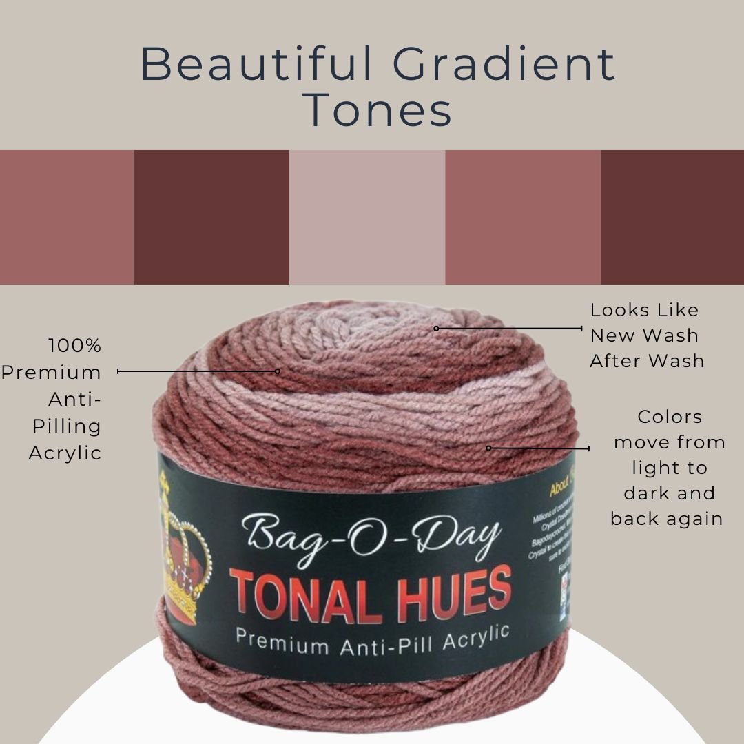 Bag-O-Day Tonal Hues Yarn