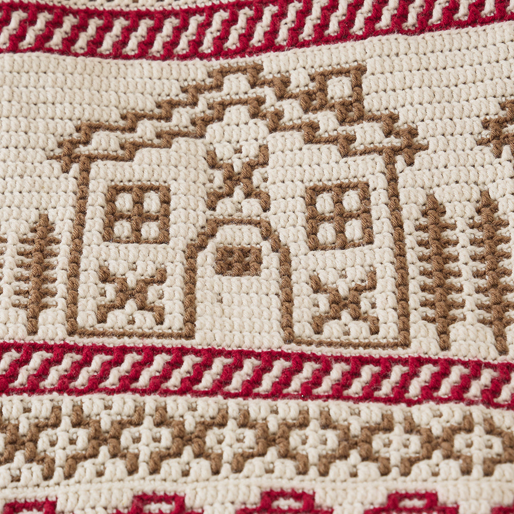 Gingerbread Mosaic Blanket
