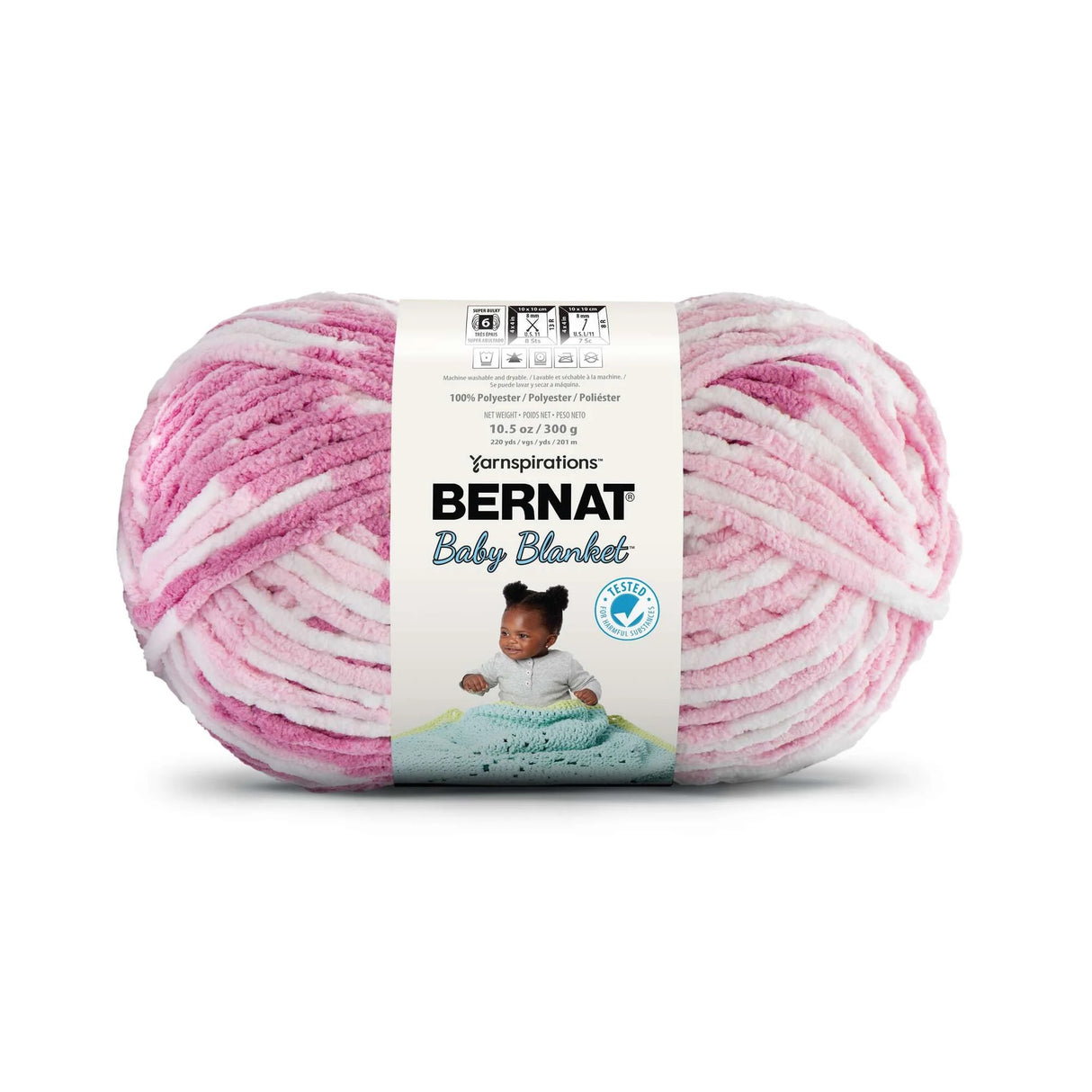 Bernat Baby Blanket Big Ball Yarn
