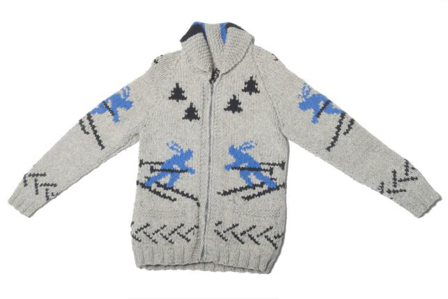 Children's Skiers Cardigan Pattern