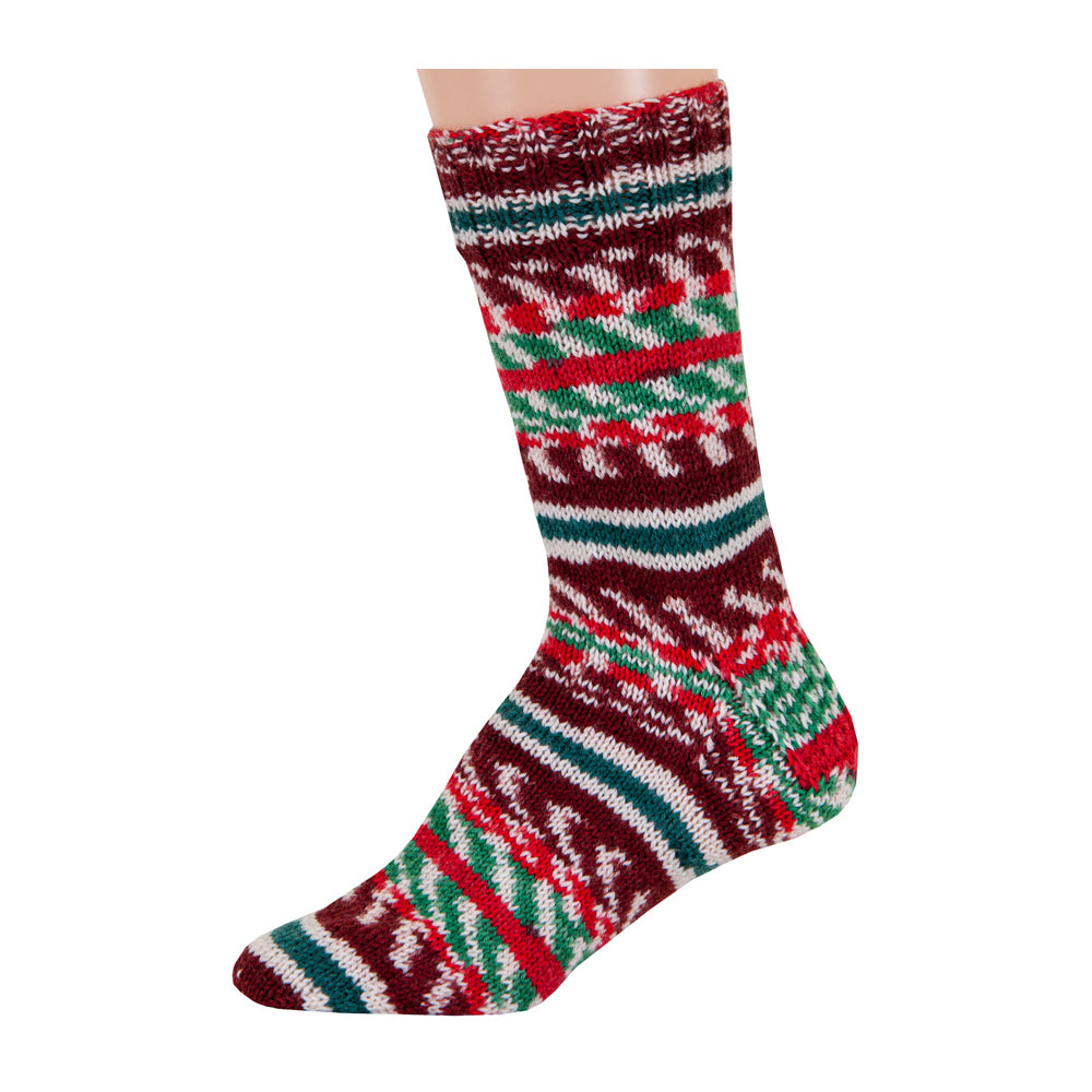 Fil à chaussettes pour pieds festifs Mary Maxim