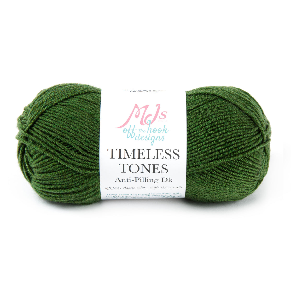 MJ's Off The Hook Designs Timeless Tones Anti-Pilling DK Yarn