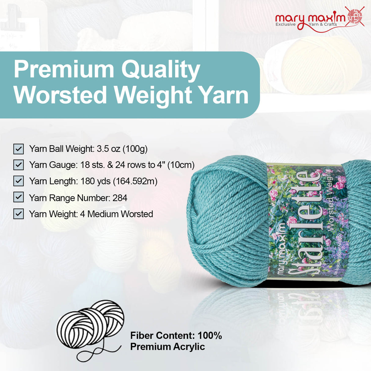 Mary Maxim Starlette Yarn