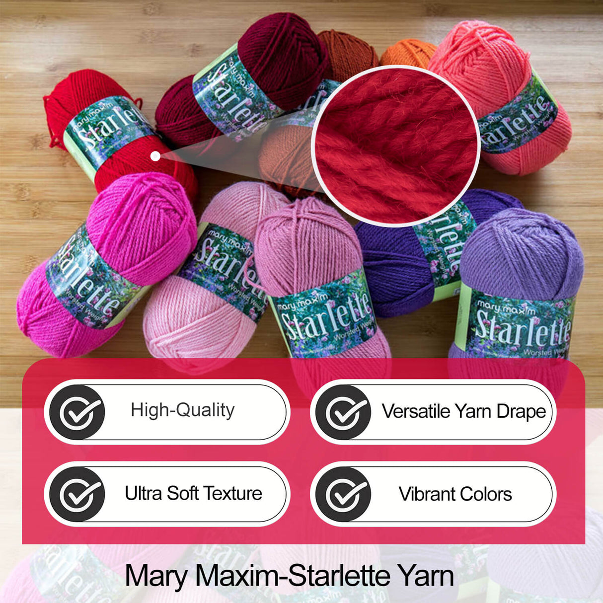 Mary Maxim Starlette Yarn