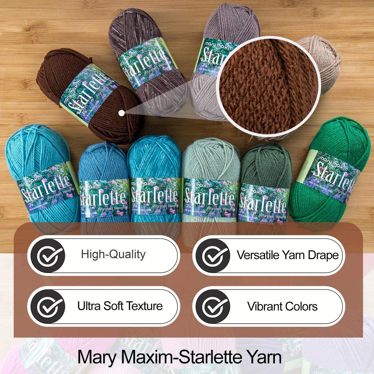 Mary Maxim Starlette Yarn