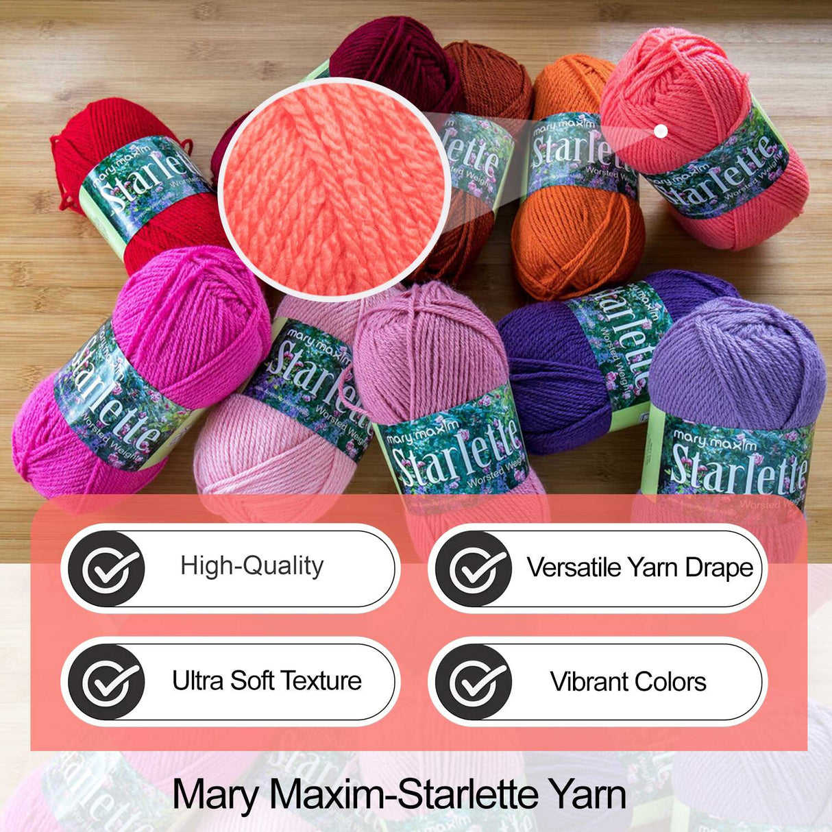Mary Maxim Starlette Yarn