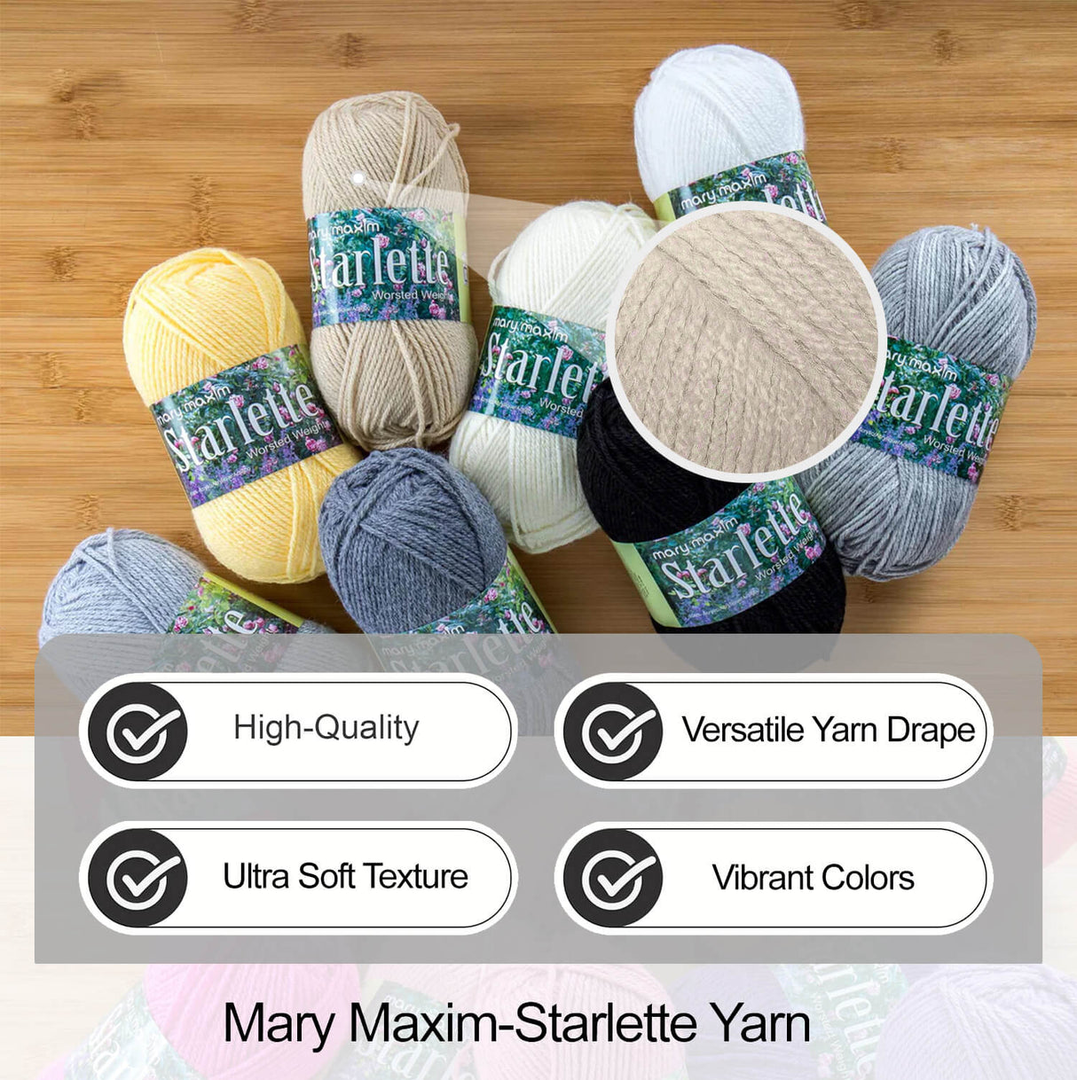Mary Maxim Starlette Yarn