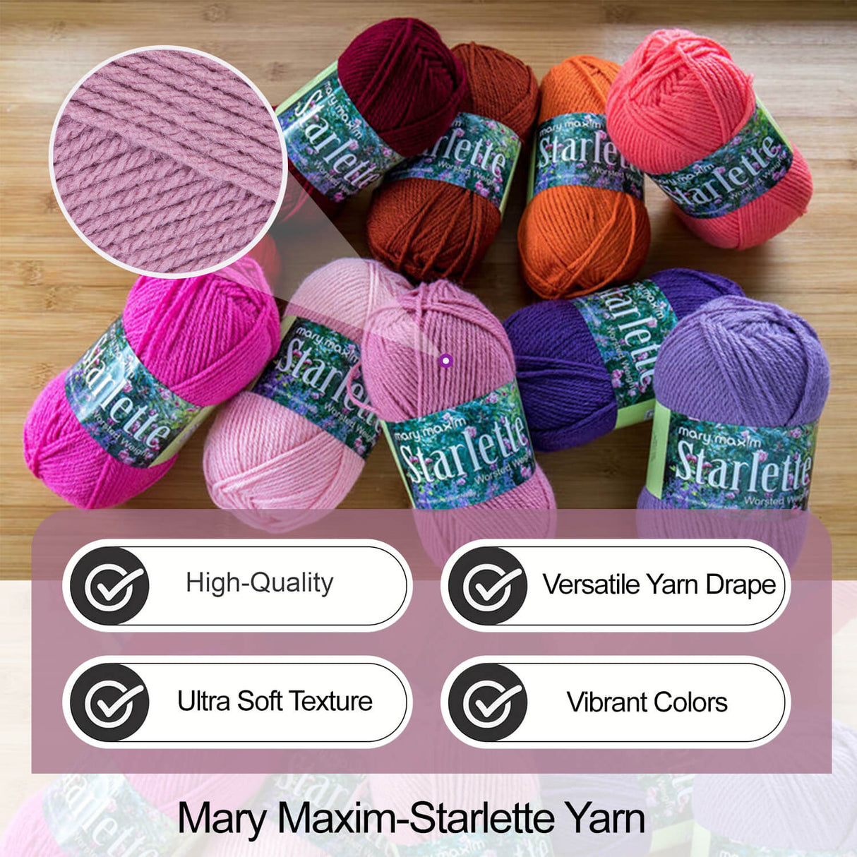 Mary Maxim Starlette Yarn