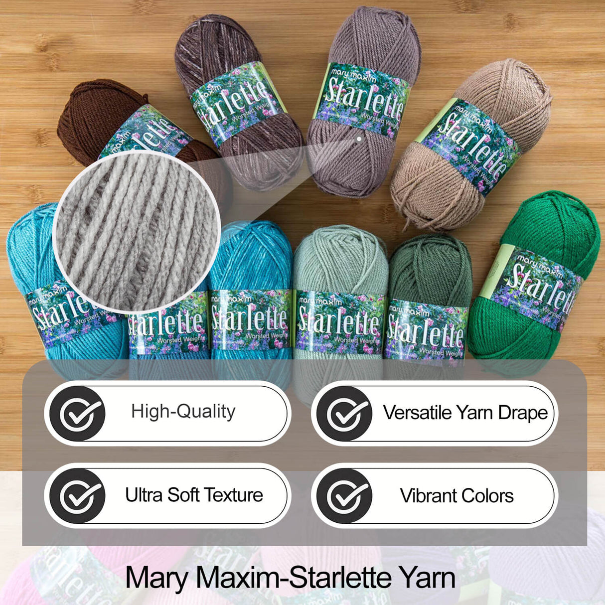 Mary Maxim Starlette Yarn