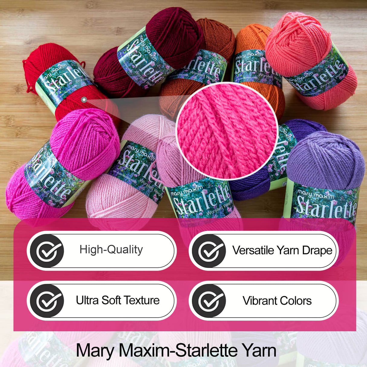Mary Maxim Starlette Yarn