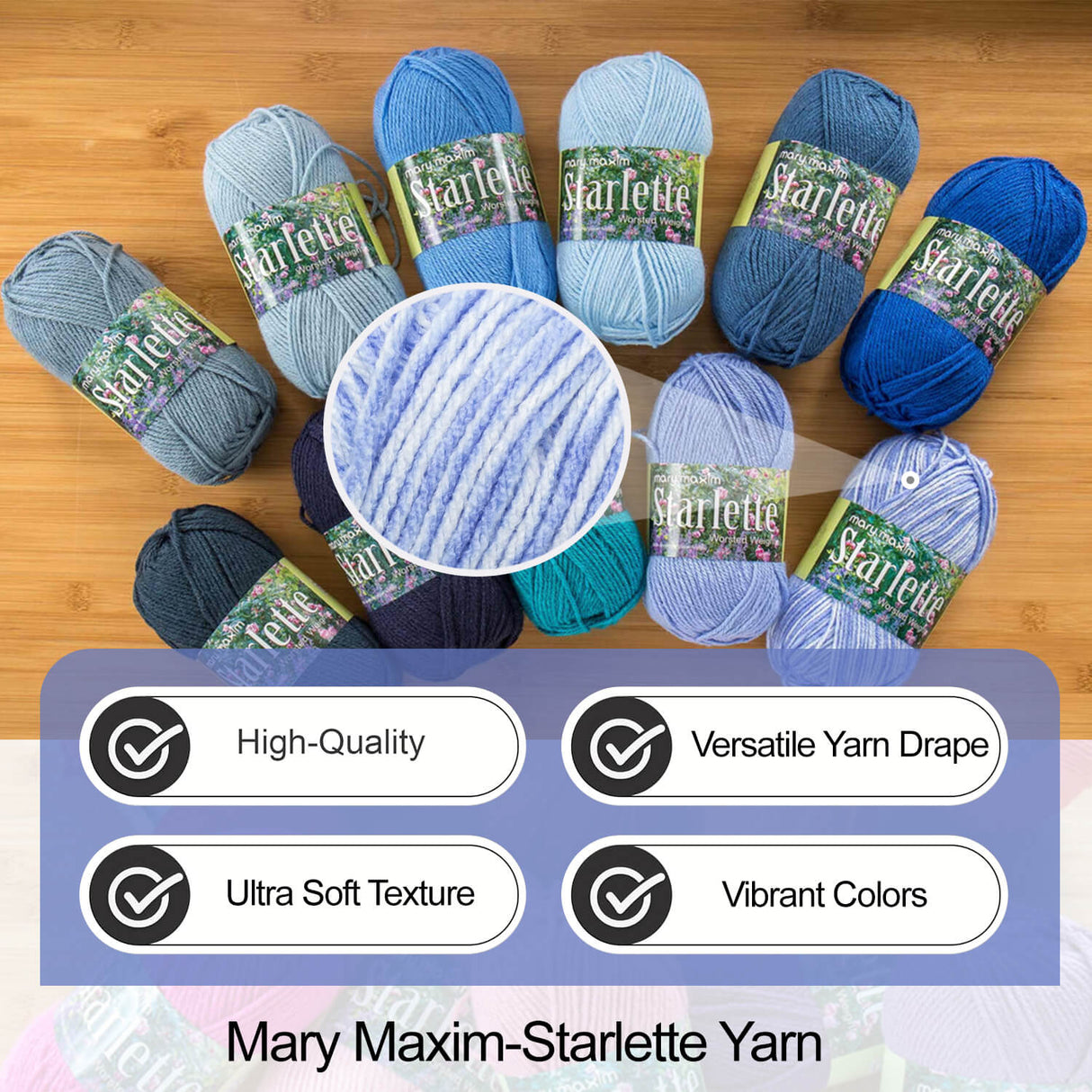 Mary Maxim Starlette Yarn