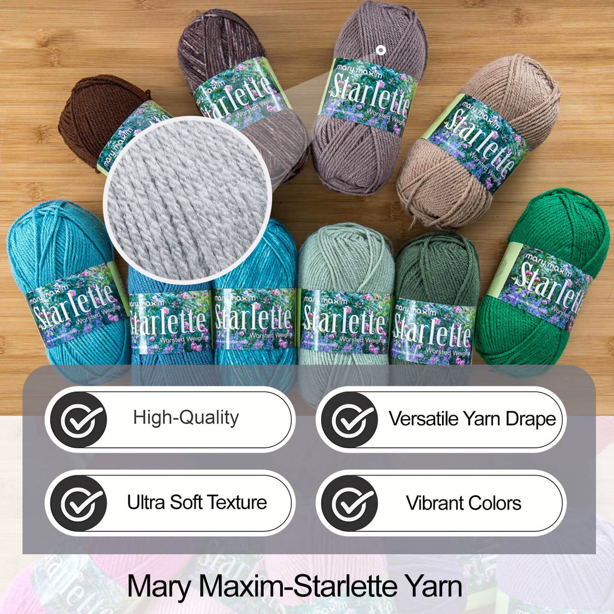 Mary Maxim Starlette Yarn