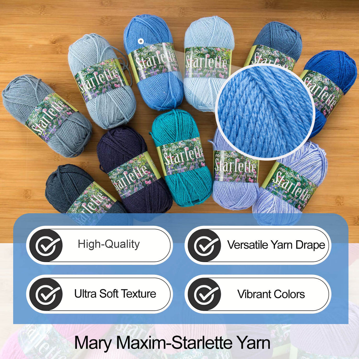 Mary Maxim Starlette Yarn