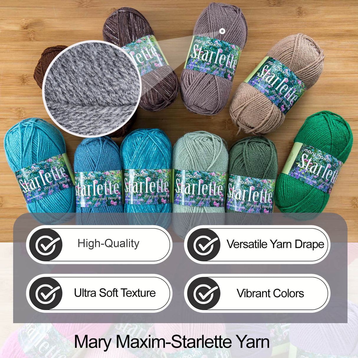 Mary Maxim Starlette Yarn