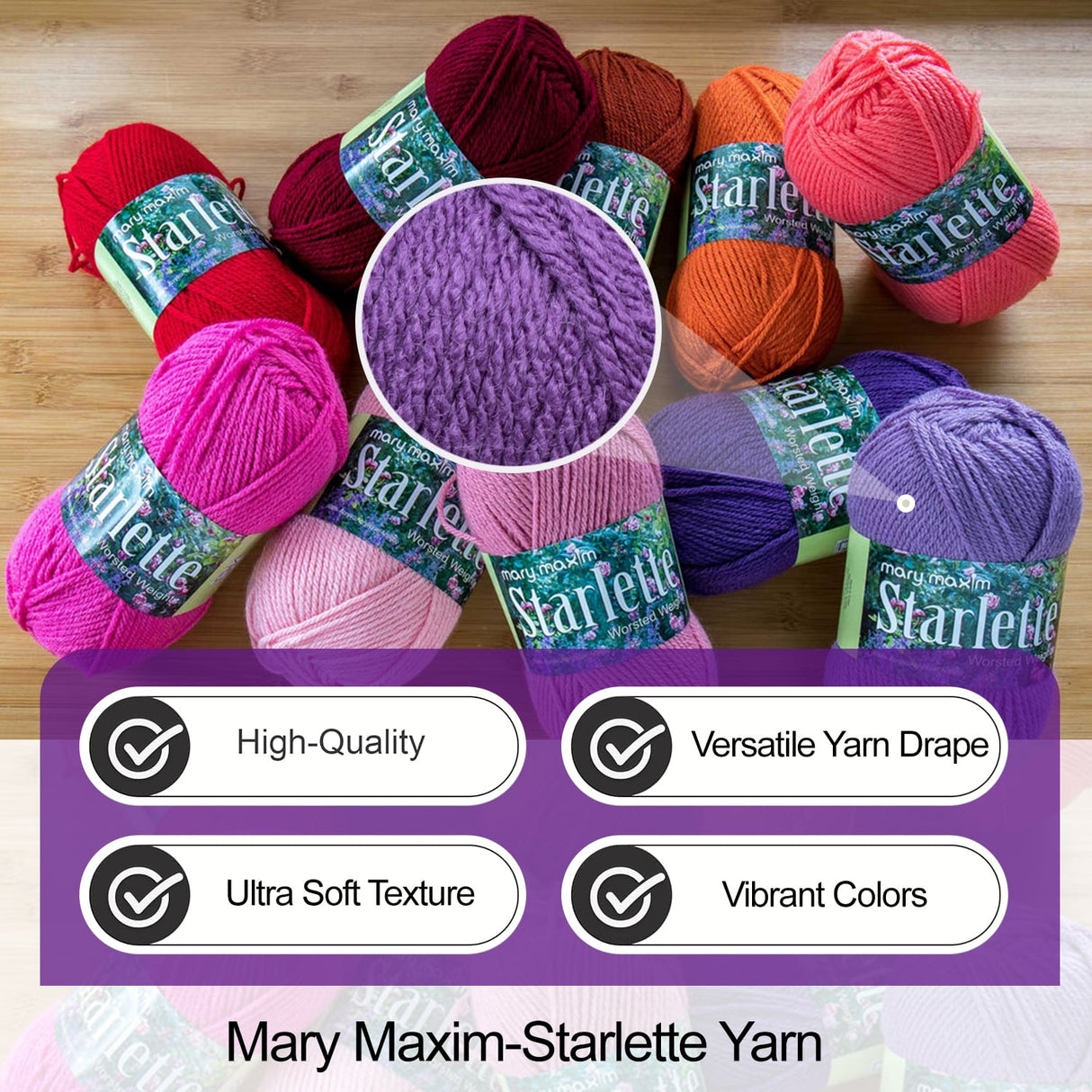 Mary Maxim Starlette Yarn