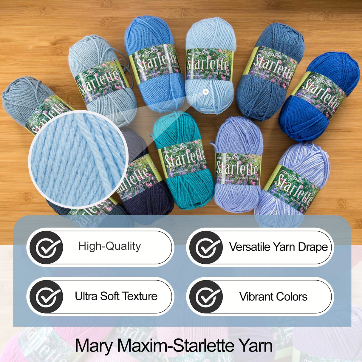 Mary Maxim Starlette Yarn