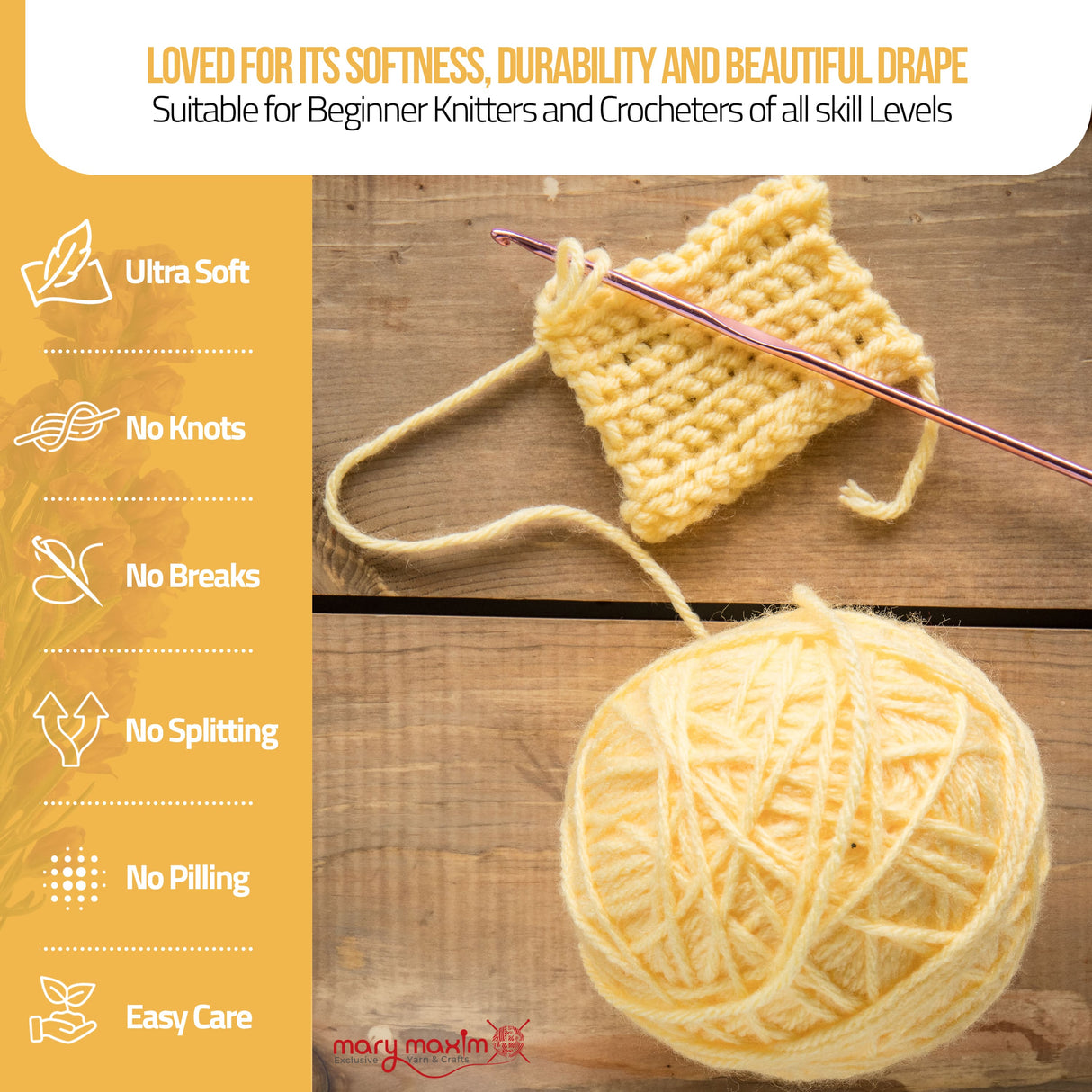 Mary Maxim Starlette Yarn