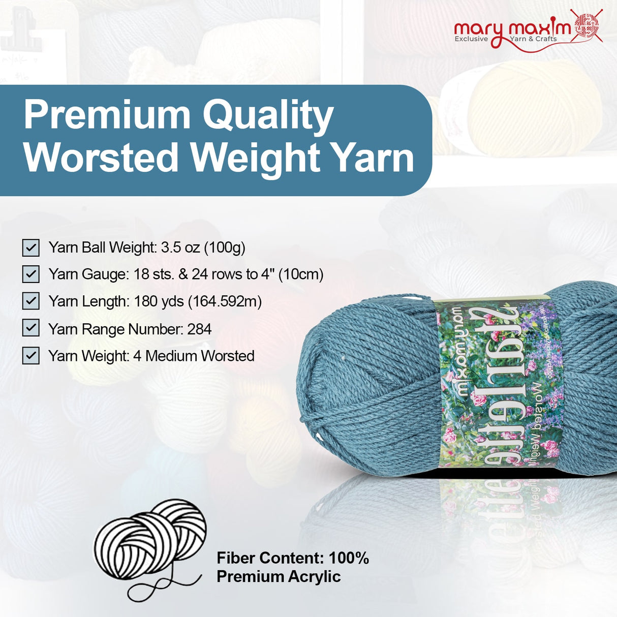 Mary Maxim Starlette Yarn