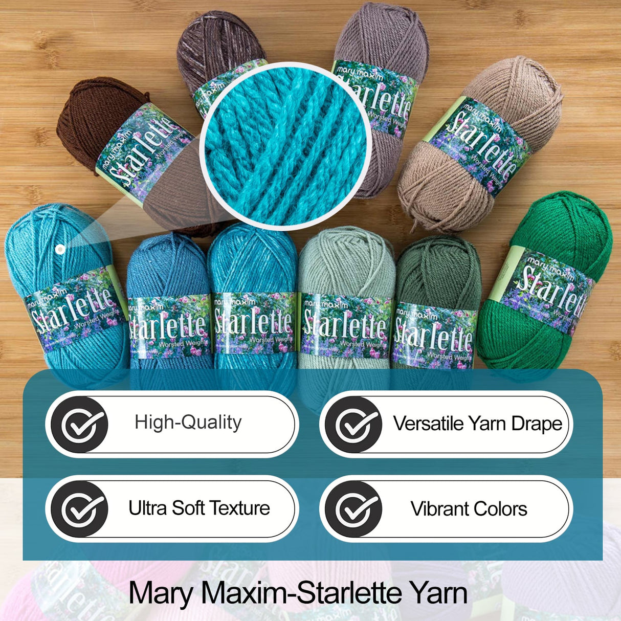 Mary Maxim Starlette Yarn