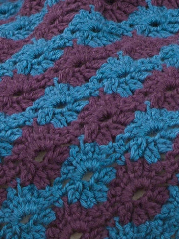 Free Winter Posies Lap Robe Pattern