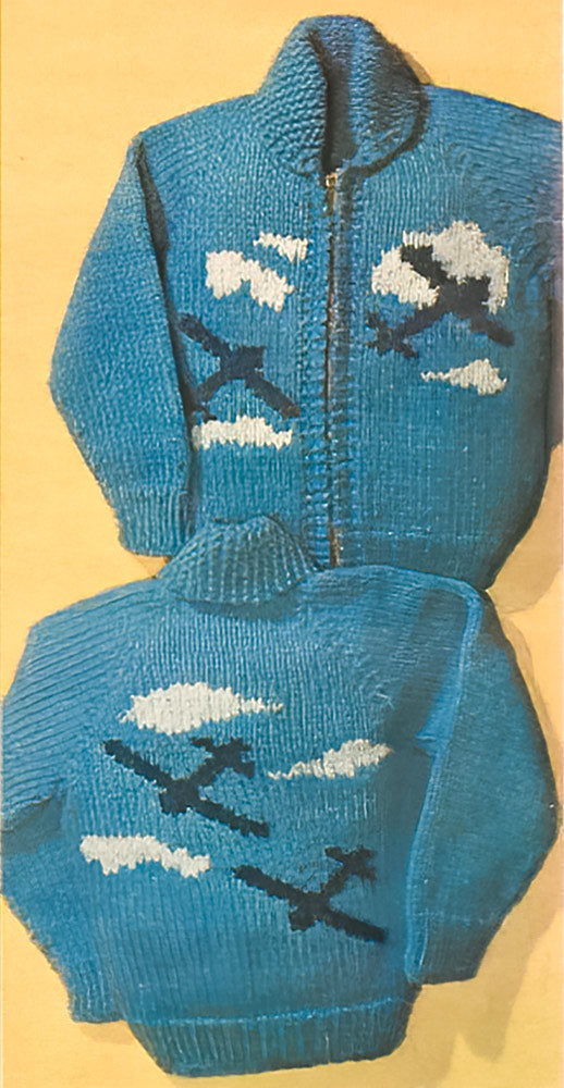 Aeroplane Cardigan Pattern