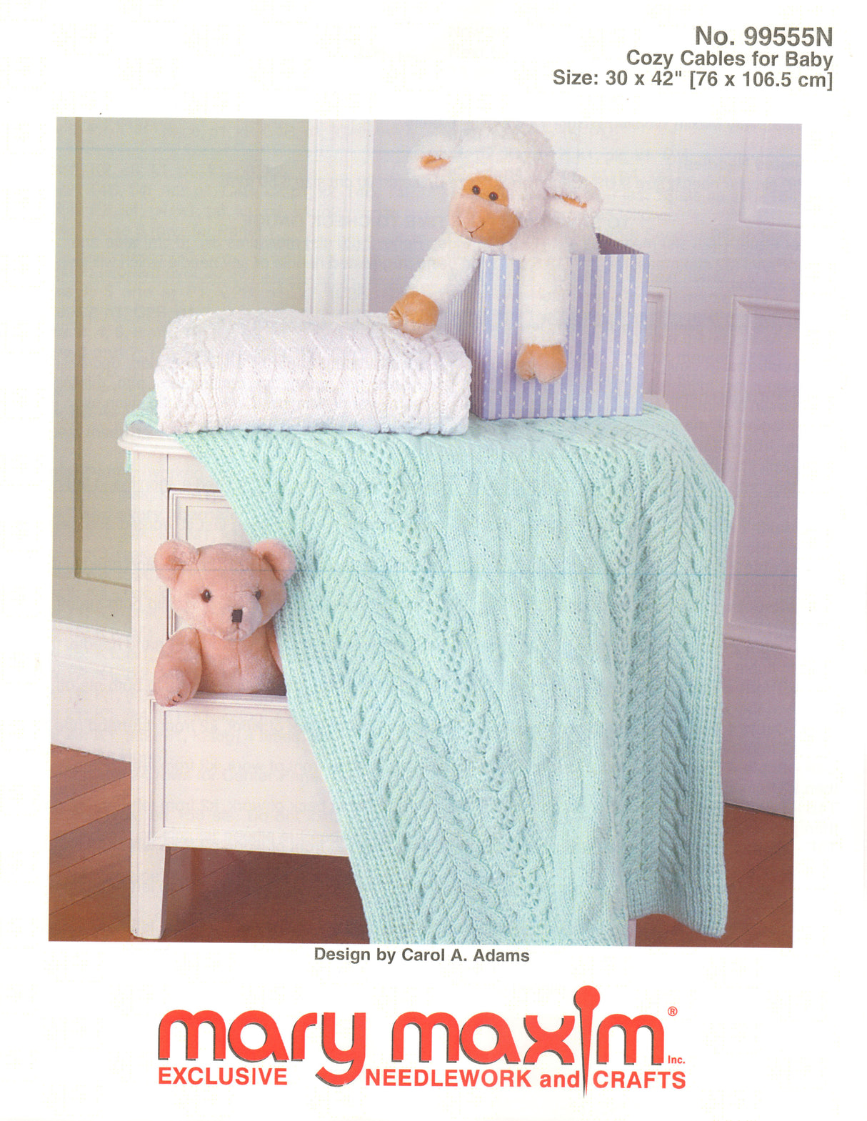 Cozy Cables For Baby Blanket Pattern