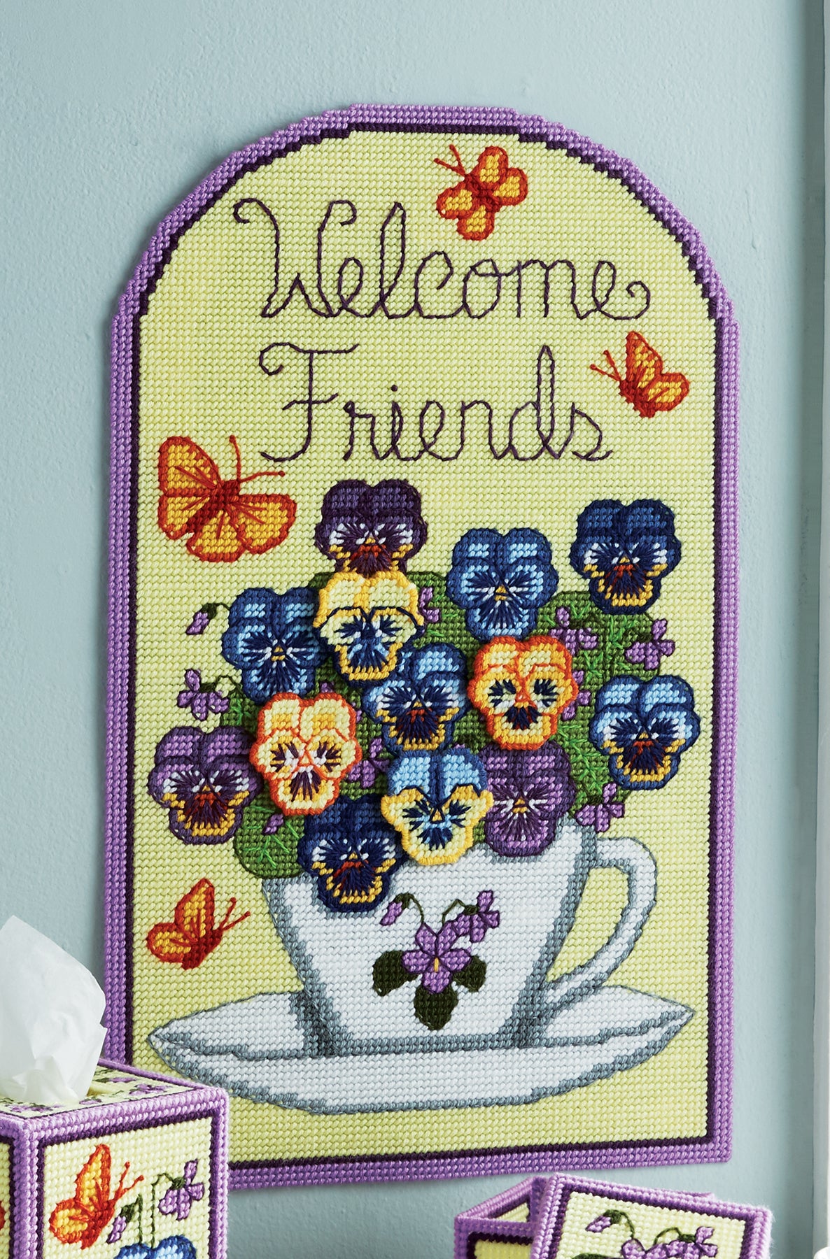 Ensemble de toile en plastique Teatime Pancy