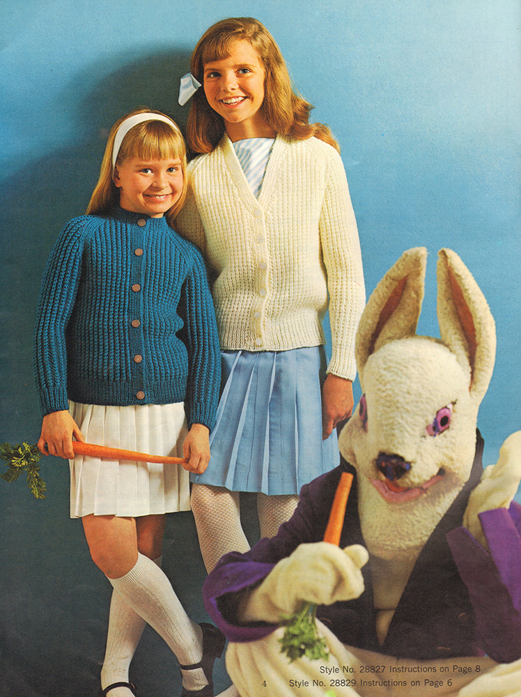 Mary Maxim - Livret de patrons Junior Casuals