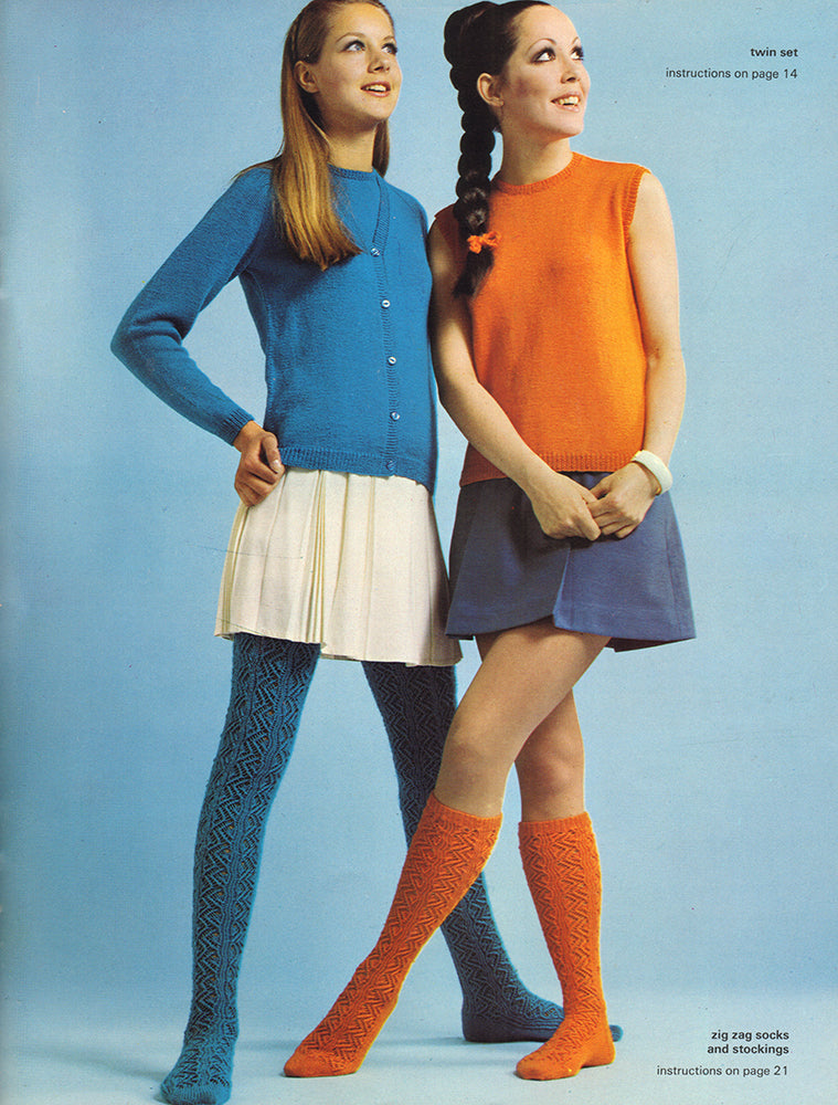 Livre de modèles de chaussettes et de pulls