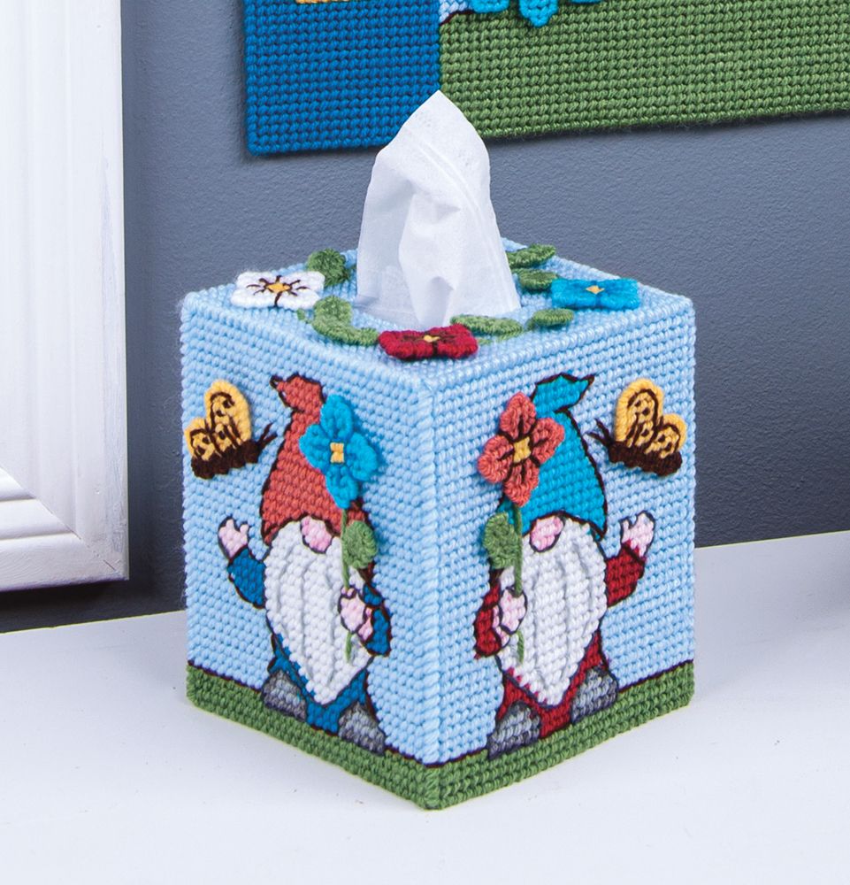 Spring Gnomes Plastic Canvas Ensemble