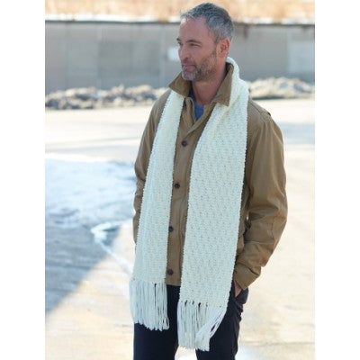 Modèle d'écharpe au point gaufré gratuit