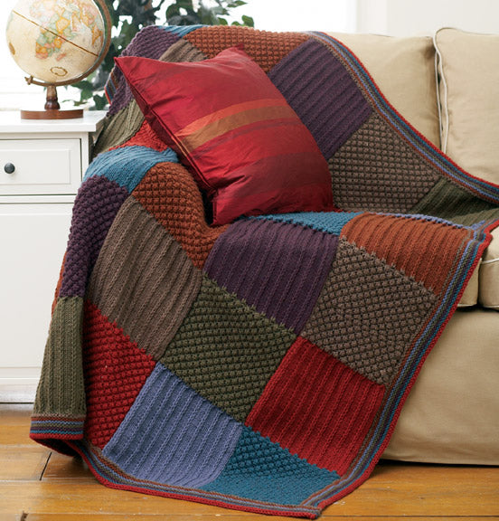 Harvest Blocks Blanket