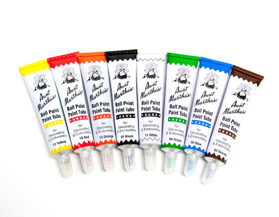 Aunt Martha's Ball Point Paint Tube Sets
