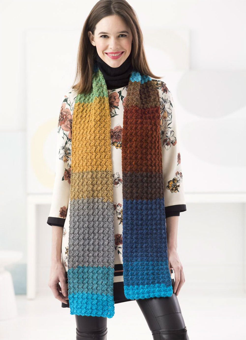 Free One Ball Scarf Pattern