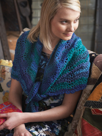 Free Mosaic Shawl Crochet Pattern