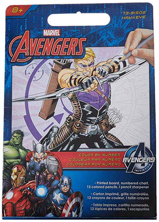 Hawkeye Color By Number Kit