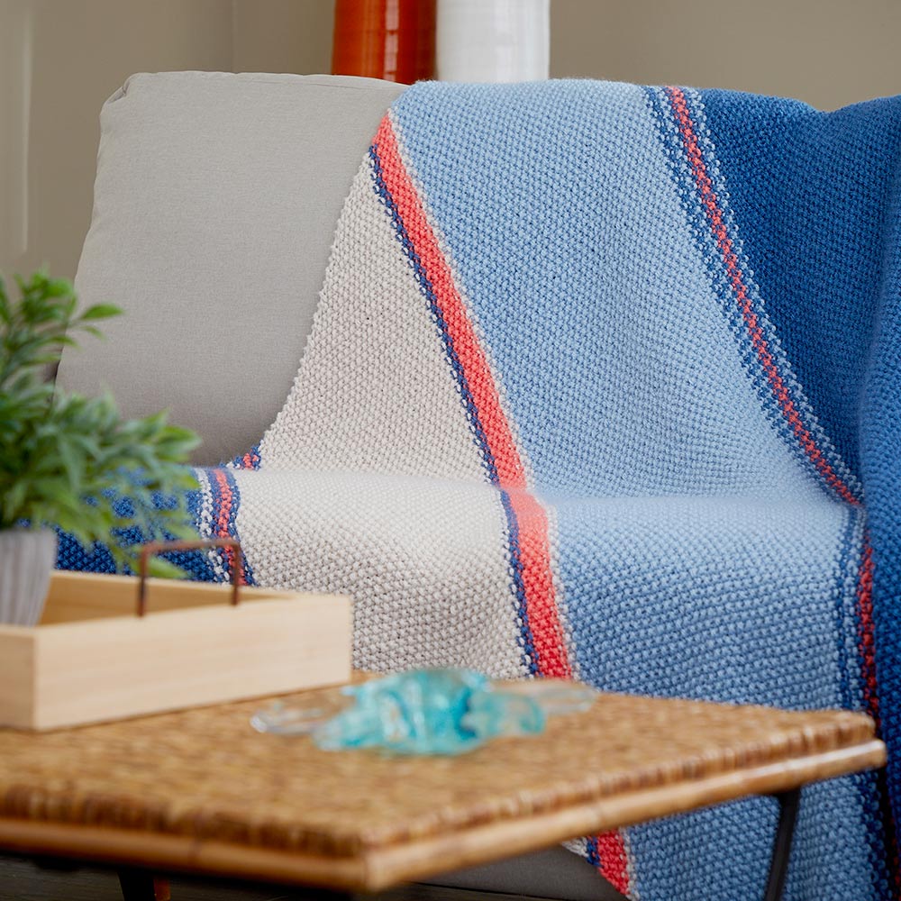 Seeded Corner to Corner Blanket