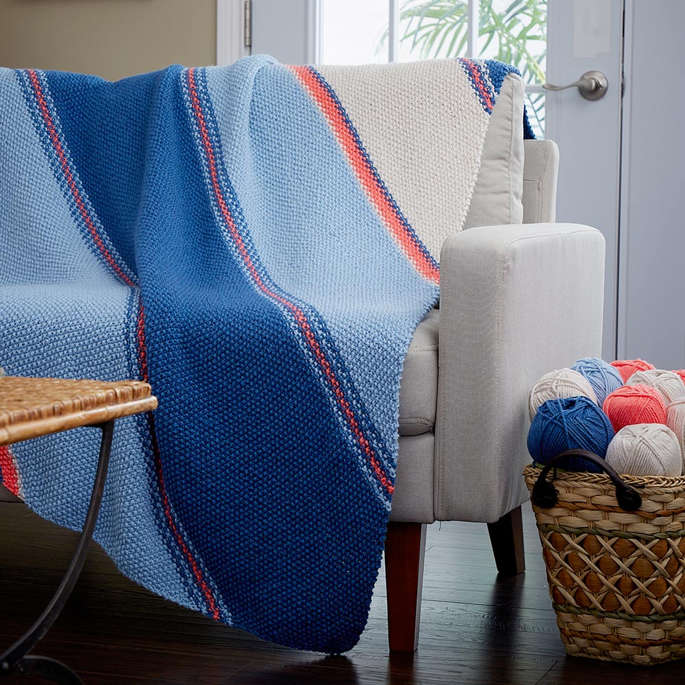 Seeded Corner to Corner Blanket