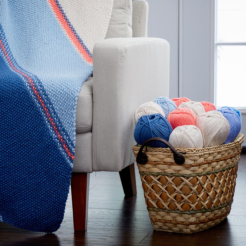 Seeded Corner to Corner Blanket