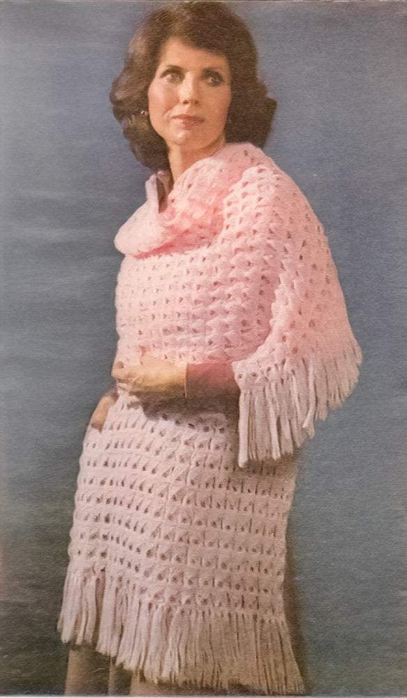 Modèle de châle en dentelle pour dames