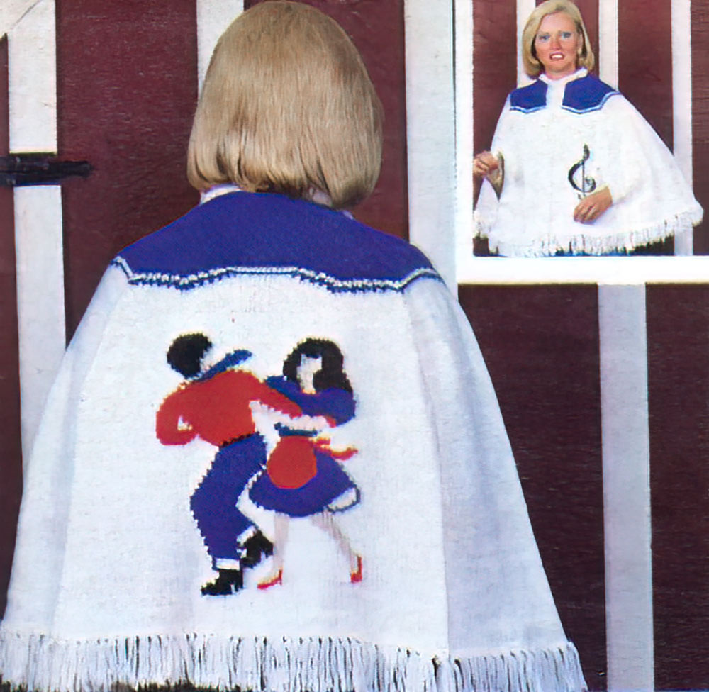 Modèle de cape Hoe Down