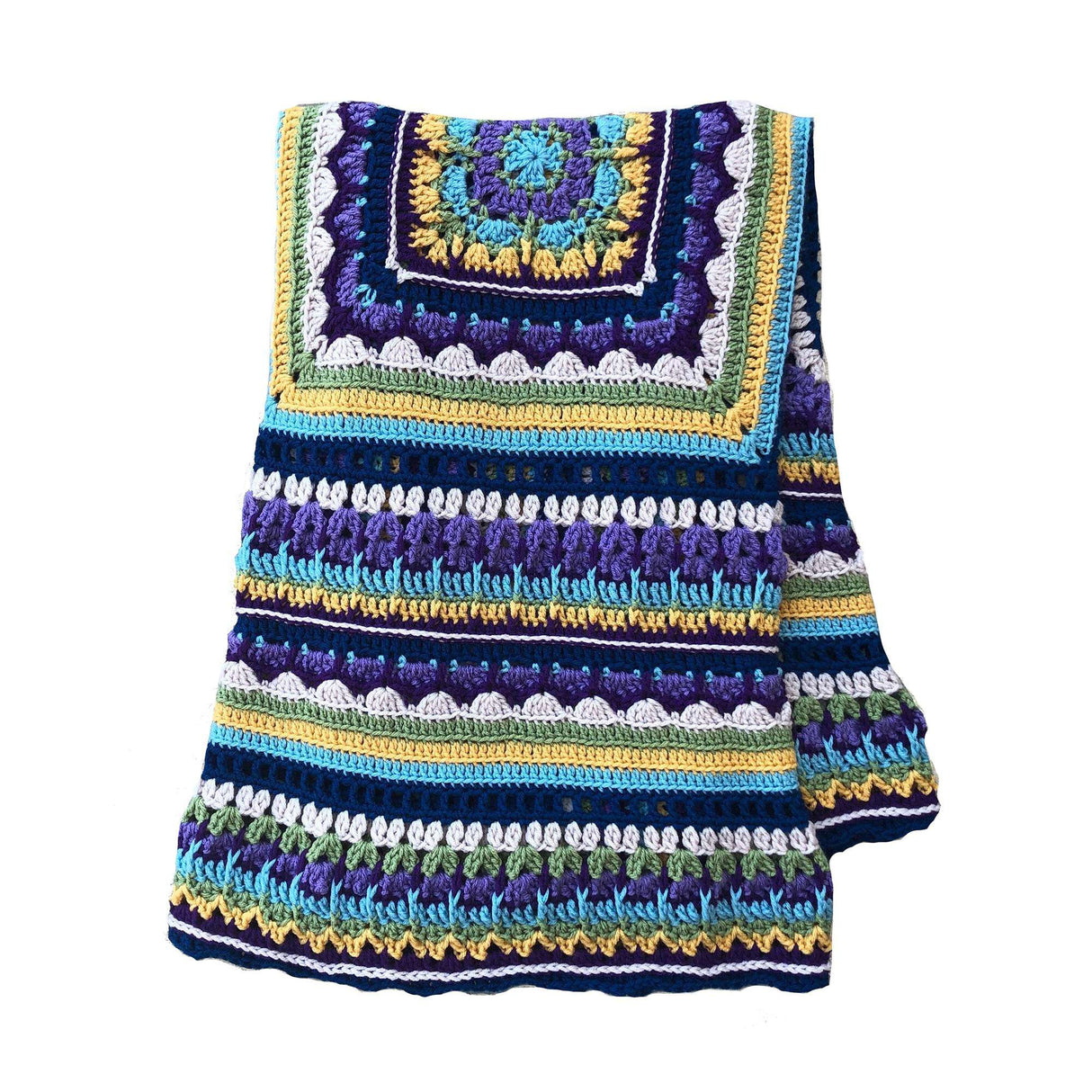 Free All In The Family Crochet Afghan Pattern