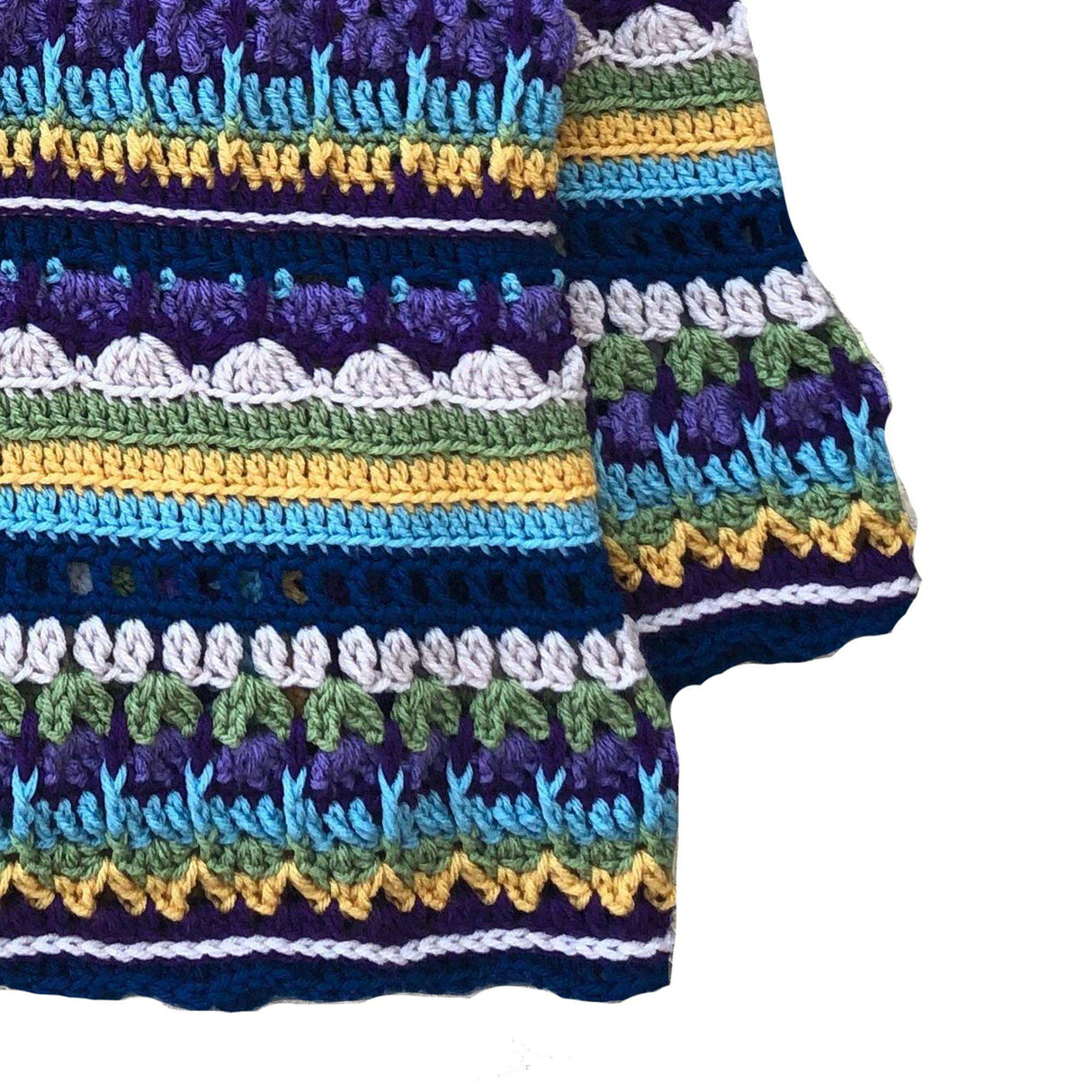 Free All In The Family Crochet Afghan Pattern