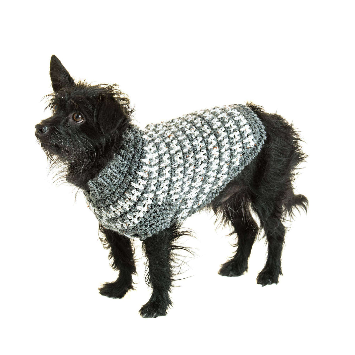 Free Crochet Houndstooth Dog Sweater Pattern