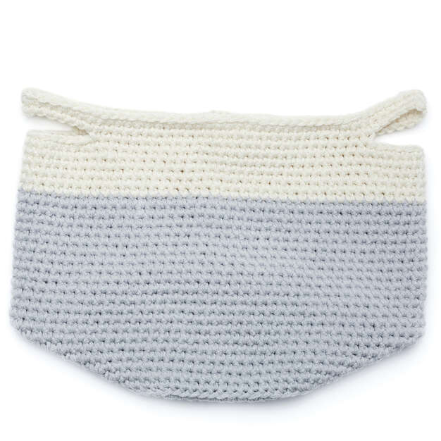 Free Charming Color-Block Baskets Crochet Pattern