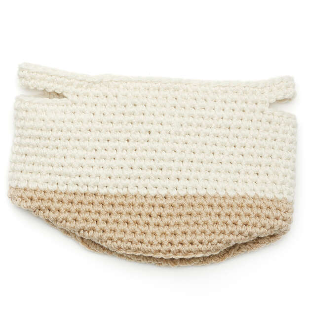 Free Charming Color-Block Baskets Crochet Pattern