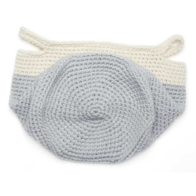 Free Charming Color-Block Baskets Crochet Pattern